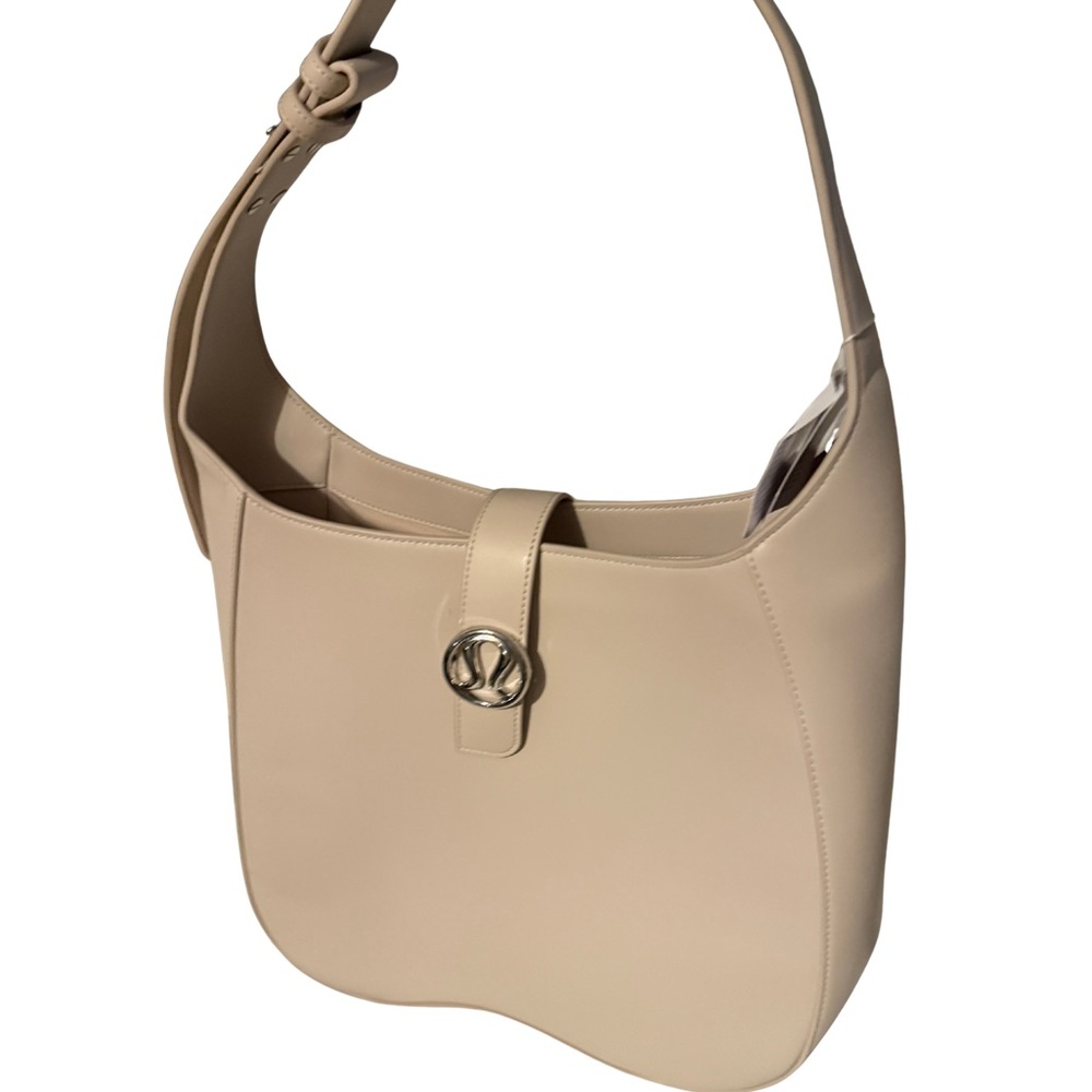 Lululemon Cashew Cactus Leather Shoulder Bag